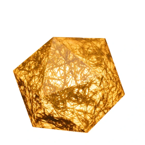 Hedron gramina yellow asztali lámpa